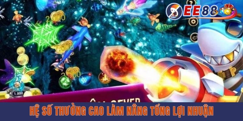 Tỷ lệ thưởng hấp dẫn lên đến 300x